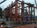 CÔNG TÁC CHUẨN BỊ CHO NGÀY CẤT NÓC NHÀ THỜ HỌ TRƯƠNG VIỆT NAM