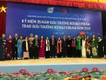PGS.TS. Trương Thanh Hương nhận Giải thưởng Kovalevskaia