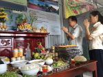 Hội đồng họ Trương Việt Nam dâng lễ cúng rằm tháng 7 tại đất Nhà thờ